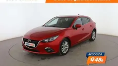 Rojo Usado 2016 Mazda 3 Style Berlina | 12.199 € (Precio justo)