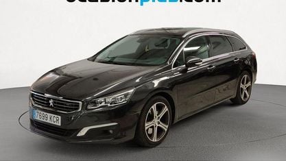 Usado Peugeot 508 SW GT 181 CV (133 kW) 2017 Gris / plata Familiar