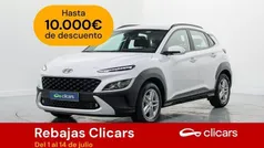 Blanco Usado 2021 Hyundai Kona SUV | 16.990 € (Precio justo)