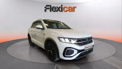Usado VW T-Roc R-line 150 CV (110 kW) 2023 Blanco SUV