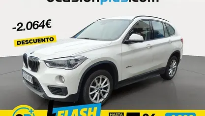 Usado BMW X1 150 CV (110 kW) 2017 Blanco SUV
