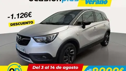 Usado Opel Crossland X Design Edition 110 CV (80 kW) 2019 Gris SUV