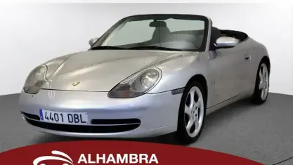 Käytetty Porsche 911 Carrera Cabriolet 300 HP (220 kW) 2000 Harmaa Avoauto