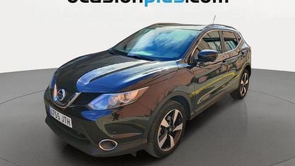 Usado Nissan Qashqai N-Connecta 110 CV (80 kW) 2016 Negro SUV