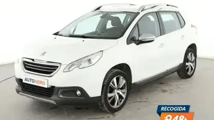 Käytetty Peugeot 2008 Allure 110 HP (80 kW) 2015 Valkoinen Katumaasturi
