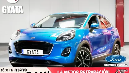 Usado Ford Puma Titanium 125 HP (91 kW) 2020 Azul Pickup
