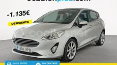 Gris / plata Usado 2018 Ford Fiesta Titanium Utilitario | 11.980 € (Precio justo)