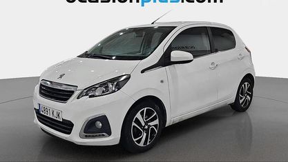 Brugt Peugeot 108 Allure 82 HK (60 kW) 2018 Hvid Hatchback