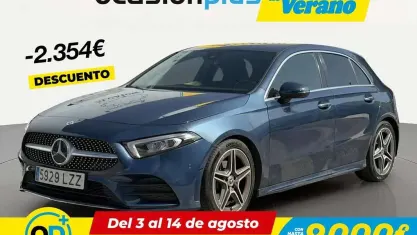 Usado Mercedes A200 AMG 163 CV (119 kW) 2022 Azul Utilitario