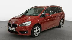 Rojo Usado 2015 BMW 218 Gran Tourer Monovolumen | 14.950 € (Precio justo)