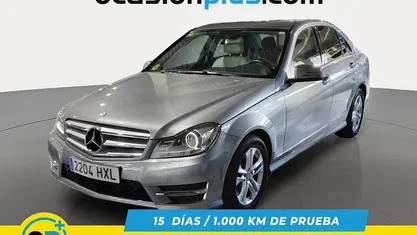 Gris plata Usado 2014 Mercedes C220 Avantgarde Berlina | 15.550 € (Super precio)