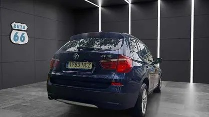 Begagnad BMW X3 xLine 184 HK (135 kW) 2011 Blå SUV