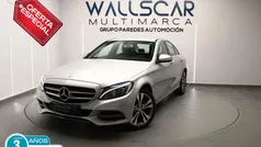 Gris Usado 2015 Mercedes C220 Berlina | 18.590 € (Precio justo)