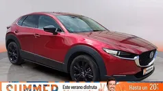 Rojo Usado 2023 Mazda CX-30 Exclusive-Line SUV | 26.990 € (Precio justo)