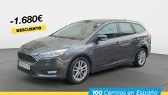 Gris Usado 2018 Ford Focus Trend+ Familiar | 12.400 € (Precio justo)
