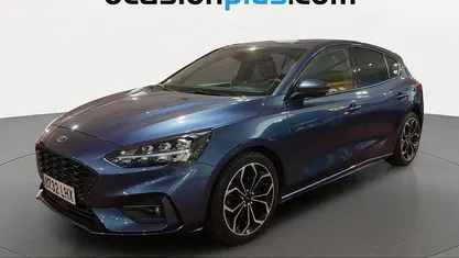 Usado Ford Focus ST-Line 125 CV (91 kW) 2020 Azul Utilitario