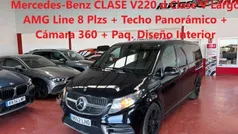 Negro Usado 2020 Mercedes V220 Exclusive Monovolumen | 45.990 € (Un poco caro)