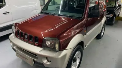 Usado Suzuki Jimny 82 CV (60 kW) 2004 Granate SUV