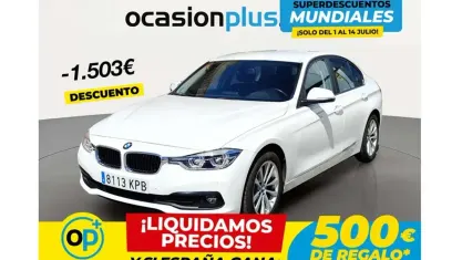 Usado BMW 318 150 CV (110 kW) 2018 Blanco Berlina