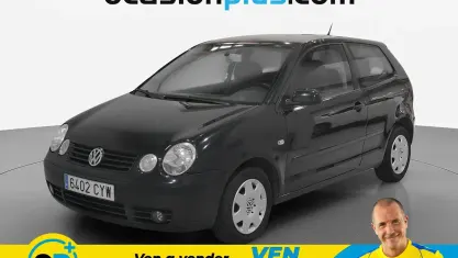 Usado VW Polo Match 64 CV (47 kW) 2004 Negro Berlina
