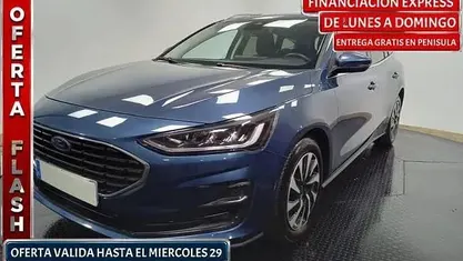 Begagnad Ford Focus Active 126 HK (92 kW) 2023 Blå Kombi