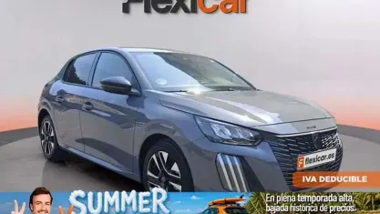 Usado Peugeot 208 Allure 101 CV (74 kW) 2025 Gris Utilitario