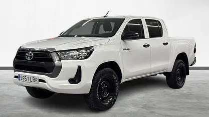 Usado Toyota HiLux 150 CV (110 kW) 2021 Blanco Recogida