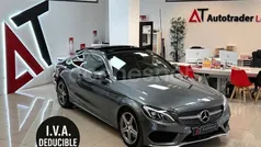 Gris / plata Usado 2016 Mercedes C250 AMG line Coupe | 29.950 € (Precio justo)