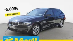 Negro Usado 2019 BMW 318 Familiar | 19.900 € (Precio justo)