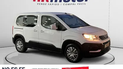 Usado Peugeot Rifter Active 110 CV (80 kW) 2021 Blanco Monovolumen