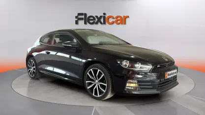 Usado VW Scirocco R-line 125 CV (91 kW) 2017 Negro Coupe