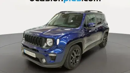 Usado Jeep Renegade Night Eagle 150 CV (110 kW) 2019 Azul SUV