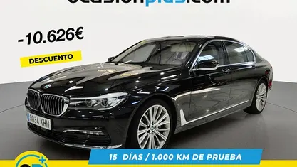Usado BMW 750L 450 CV (330 kW) 2018 Negro Berlina