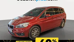 Rojo Usado 2015 BMW 218 Gran Tourer Monovolumen | 14.190 € (Precio justo)