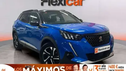 Käytetty Peugeot 2008 GT 131 HP (96 kW) 2021 Sininen Katumaasturi