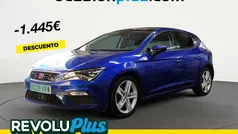 Azul Usado 2018 Seat Leon FR Berlina | 15.900 € (Precio justo)