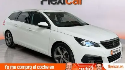 Usado Peugeot 308 SW Allure 131 CV (96 kW) 2018 Blanco Familiar