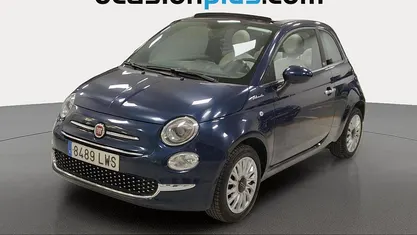 Usado Fiat 500C Dolcevita 71 CV (52 kW) 2022 Azul Descapotable