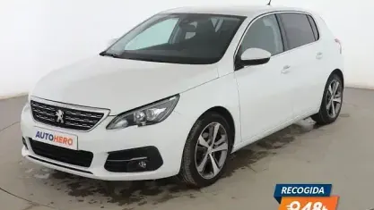 Brugt Peugeot 308 Allure 130 HK (95 kW) 2017 Hvid Sedan