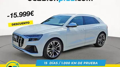 Usado Audi Q8 S-Line 435 CV (319 kW) 2020 Blanco SUV
