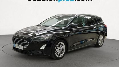 Używany Ford Focus Titanium 125 KM (91 kW) 2019 Czarny Minivan