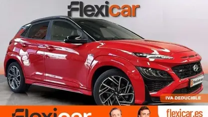 Usado Hyundai Kona N Line 120 CV (88 kW) 2021 Rojo SUV