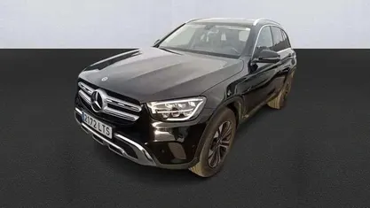 Usado Mercedes GLC300e 313 CV (230 kW) 2021 Negro Coupe
