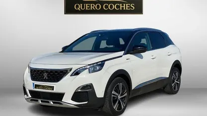 Blanco Usado 2018 Peugeot 3008 GT-line Monovolumen | 14.790 € (Precio justo)