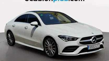 Usado Mercedes CLA200 AMG 163 CV (119 kW) 2020 Blanco Coupe