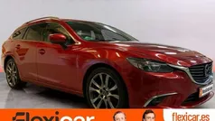 Rojo Usado 2017 Mazda 6 Familiar | 14.490 € (Super precio)
