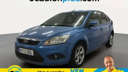 Usado Ford Focus Titanium 109 CV (80 kW) 2008 Azul Utilitario