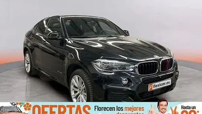 Usado BMW X6 258 CV (189 kW) 2017 Negro SUV