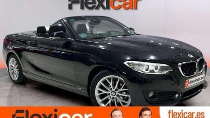 Käytetty BMW 218 150 HP (110 kW) 2017 Musta Avoauto
