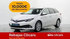 Blanco Usado 2019 Toyota Auris Touring Sports Active Familiar | 15.290 € (Precio justo)